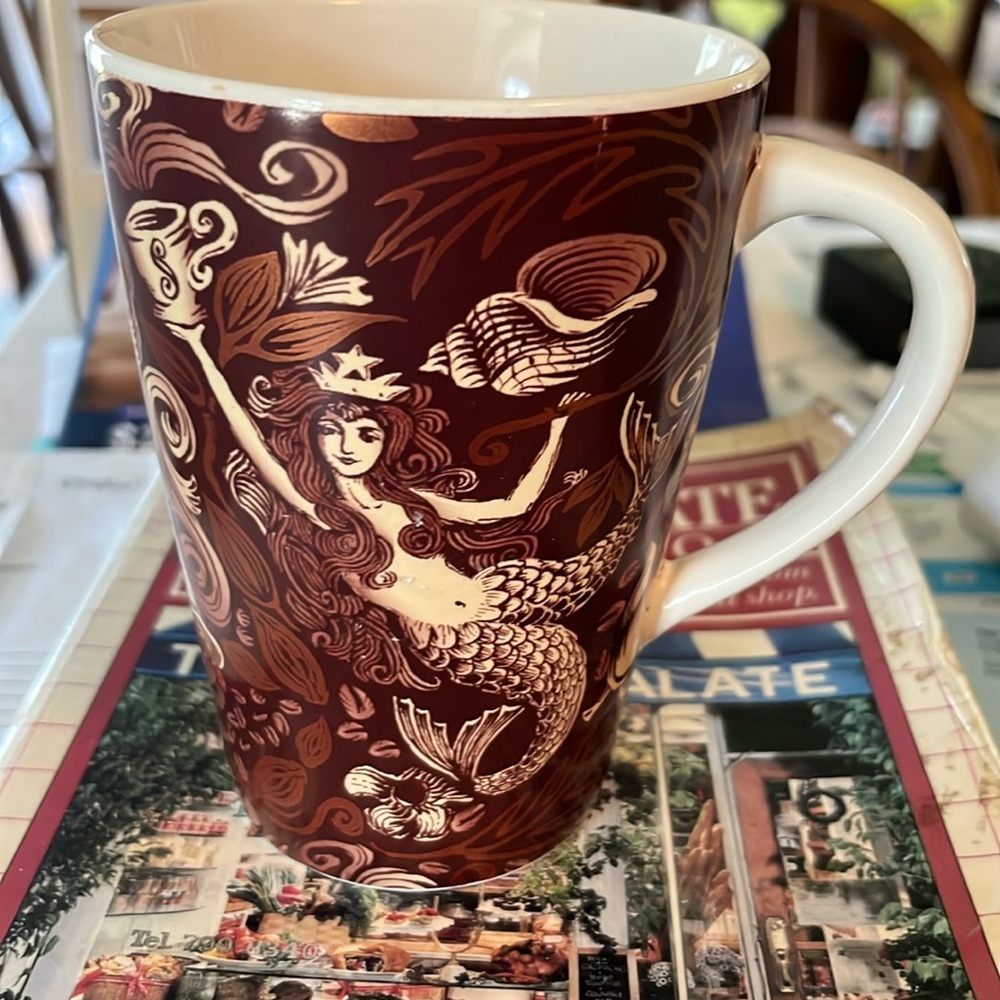 Starbucks 35 anniversary mermaid coffee mug cup